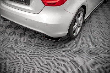 Splittery zadní boční V.1 Mercedes-Benz A W176 carbon look