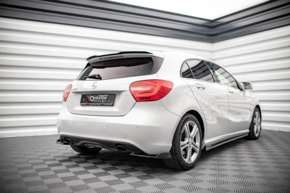 Splittery zadní boční V.1 Mercedes-Benz A W176 carbon look