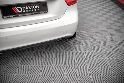 Splittery zadní boční V.2 Mercedes-Benz A W176 černý lesklý plast