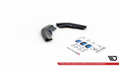 Splittery zadní boční V.2 Mercedes-Benz A W176 černý lesklý plast
