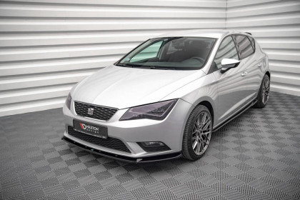 Spojler pod nárazník lipa V.1 Seat Leon Mk3 carbon look