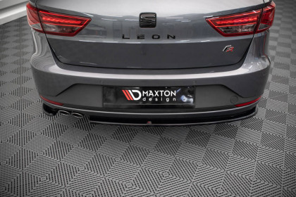 Spoiler zadního nárazníku V.1 Seat Leon FR Sportstourer Mk3 carbon look