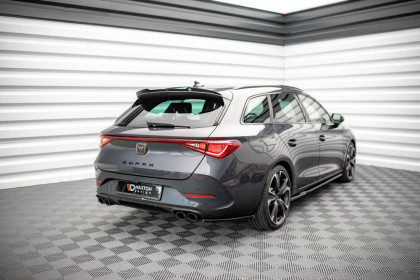 Splittery zadní boční Cupra Leon ST carbon look