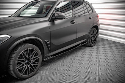 Prahové lišty BMW X5M F95 černý lesk