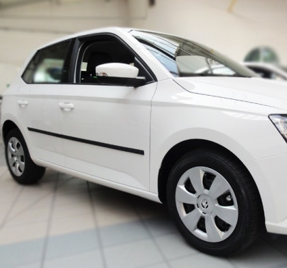 Ochranné lišty dveří - Škoda Fabia III 18-