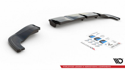 Spoiler zadního nárazníku Hyundai I20 N Mk3 textura abs