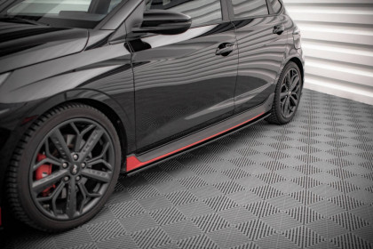 Prahové lišty Hyundai I20 N Mk3 carbon look