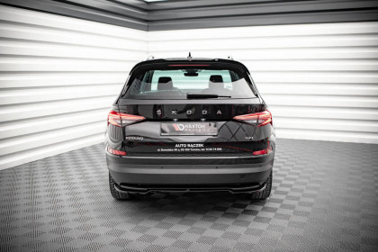 Spoiler zadního nárazníku Škoda Kodiaq Mk1 Facelift carbon look