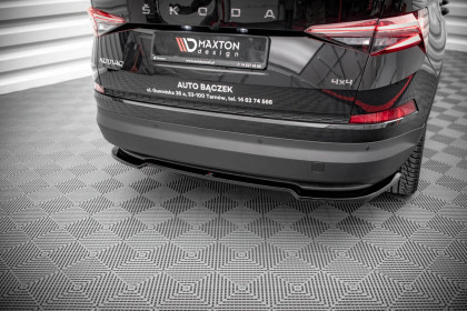 Spoiler zadního nárazníku Škoda Kodiaq Mk1 Facelift carbon look