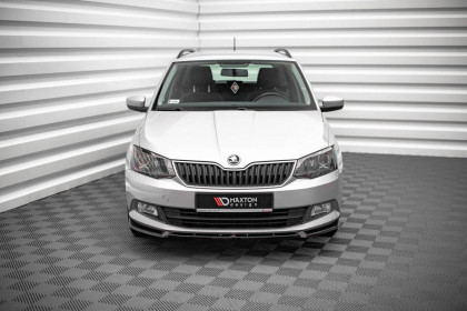 Spojler pod nárazník lipa V.1 Škoda Fabia Mk3 carbon look