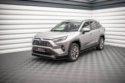 Prahové lišty Toyota RAV4 Mk5 černý lesk