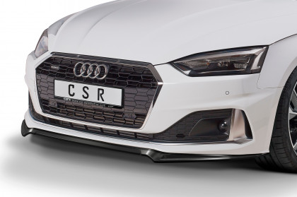 Spoiler pod přední nárazník CSR CUP - Audi A5 F5 19- Basis / Advanced černý lesklý