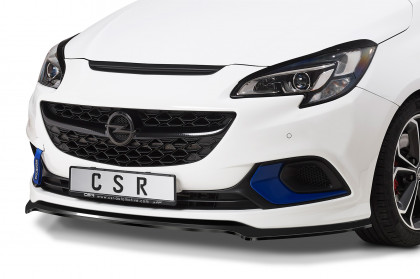 Spoiler pod přední nárazník CSR CUP - Opel Corsa E GSi 18-19 černý lesklý