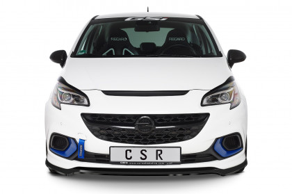 Spoiler pod přední nárazník CSR CUP - Opel Corsa E GSi 18-19 carbon look matný