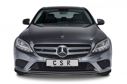 Spoiler pod přední nárazník CSR CUP - Mercedes Benz C W205 18-21 černý lesklý 