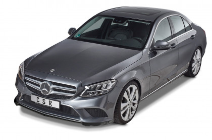 Spoiler pod přední nárazník CSR CUP - Mercedes Benz C W205 18-21 carbon look matný 