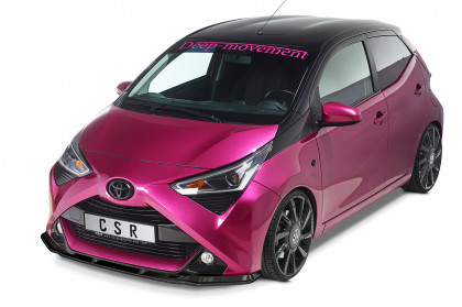 Spoiler pod přední nárazník CSR CUP - Toyota Aygo 2 18- Facelift ABS