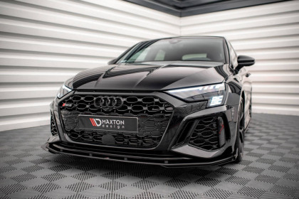 Street pro spojler pod nárazník lipa V.1 Audi RS3 Sportback 8Y + flaps