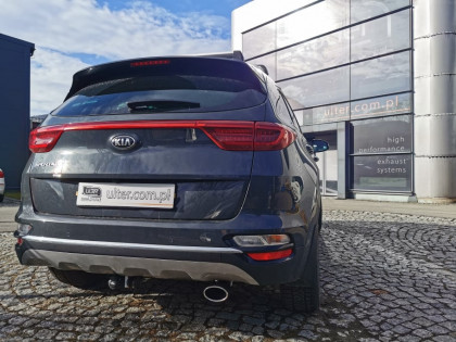 Koncovka výfuku jednoduchá nerez Ulter Sport pro KIA Sportage IV 16-21 80mm černá