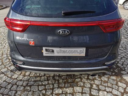 Koncovka výfuku jednoduchá nerez Ulter Sport pro KIA Sportage IV 16-21 80mm černá