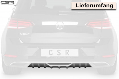 Spoiler pod zadní nárazník CSR - VW Golf VII Typ AU Facelift