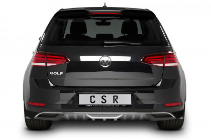 Spoilery boční pod zadní nárazník CSR - W Golf 7 17- černý lesklý