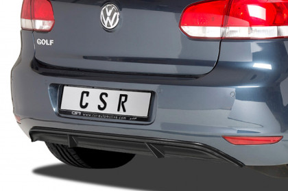 Spoiler pod zadní nárazník CSR - VW Golf 6 08-12 černý matný
