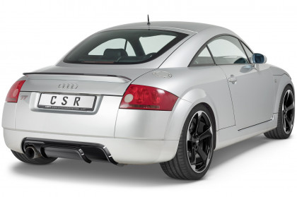 Spoiler pod zadní nárazník CSR - Audi TT 8N 98-06 carbon look lesklý