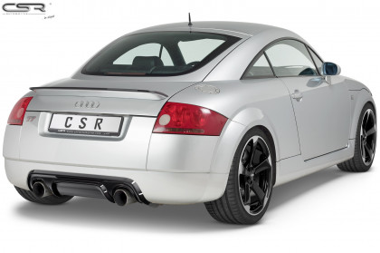 Spoiler pod zadní nárazník CSR - Audi TT 8N 98-06 duplex černý lesklý