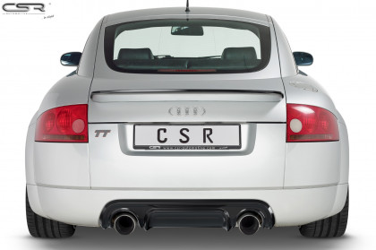 Spoiler pod zadní nárazník CSR - Audi TT 8N 98-06 duplex černý lesklý