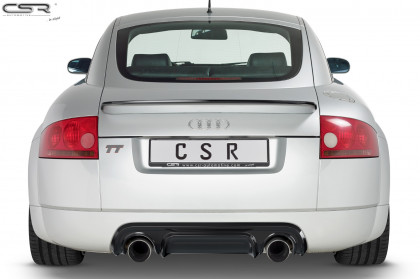Spoiler pod zadní nárazník CSR - Audi TT 8N 98-06 duplex černý matný