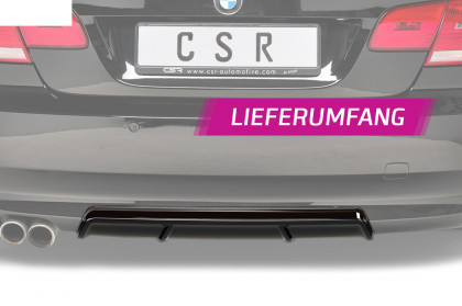 Spoiler pod zadní nárazník CSR - BMW 3 E92 / E93 černý matný