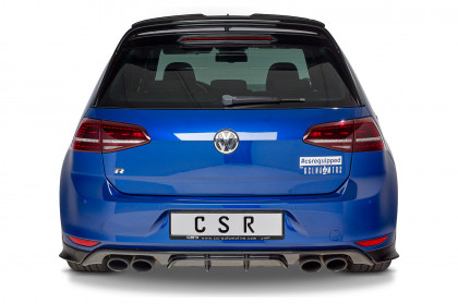 Spoilery zadní boční pod zadní nárazník CSR - VW Golf 7 R / R-Line 13-17 ABS