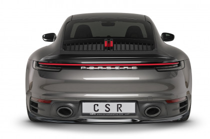 Spoiler pod zadní nárazník CSR - Porsche 911 992 19- černý matný
