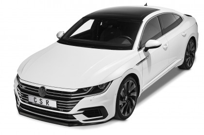 Spoiler pod přední nárazník CSR CUP - VW Arteon R-line černý matný