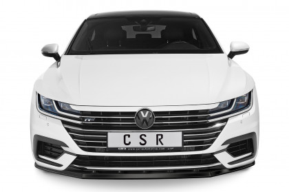 Spoiler pod přední nárazník CSR CUP - VW Arteon R-line černý matný