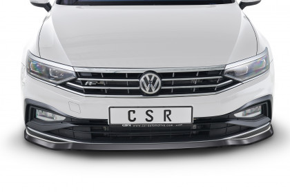 Spoiler pod přední nárazník CSR CUP - VW Passat B8 Typ 3G Rline 2019- černý lesklý