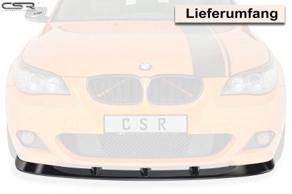 Spoiler pod přední nárazník CSR CUP - BMW 5 E60 / E61 M-paket carbon look matný