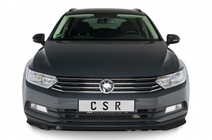 Spoiler pod přední nárazník CSR CUP - VW Passat B8 Typ 3G carbon look matný