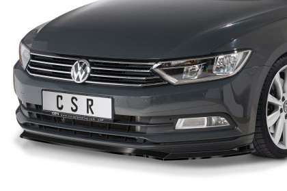 Spoiler pod přední nárazník CSR CUP - VW Passat B8 Typ 3G černý matný