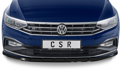 Spoiler pod přední nárazník CSR CUP - VW Passat B8 R-line Typ 3G carbon look matný