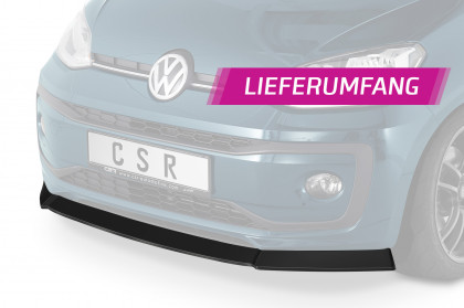 Spoiler pod přední nárazník CSR CUP - VW up! 2011-2016 carbon look matný