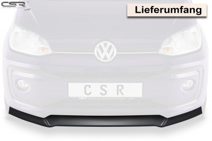 Spoiler pod přední nárazník CSR CUP - VW up! 2016- carbon look matný