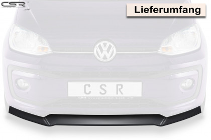 Spoiler pod přední nárazník CSR CUP - VW up! 2016- carbon look lesklý