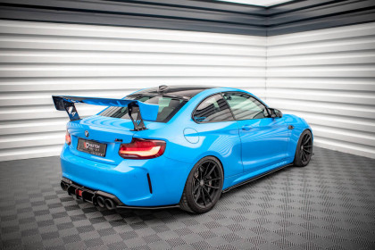 Prodloužení zadního okna BMW M2 F87 carbon look