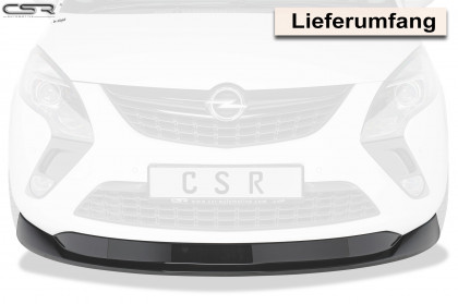 Spoiler pod přední nárazník CSR CUP - Opel Zafira C černý matný