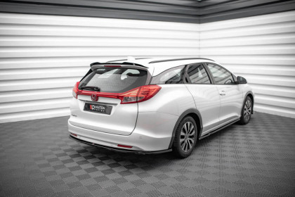 Prodloužení spoileru Honda Civic Tourer Mk9 černý lesklý plast