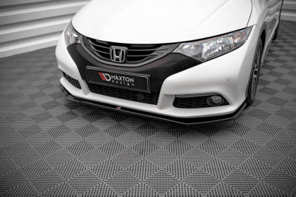 Spojler pod nárazník lipa V.1 Honda Civic Mk9 carbon look