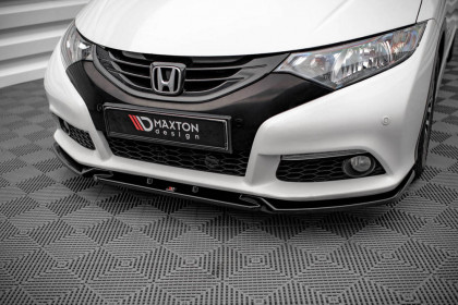 Spojler pod nárazník lipa V.2 Honda Civic Mk9 carbon look