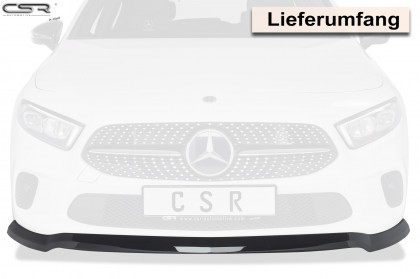Spoiler pod přední nárazník CSR CUP - Mercedes A-Klasse W177 černý lesklý